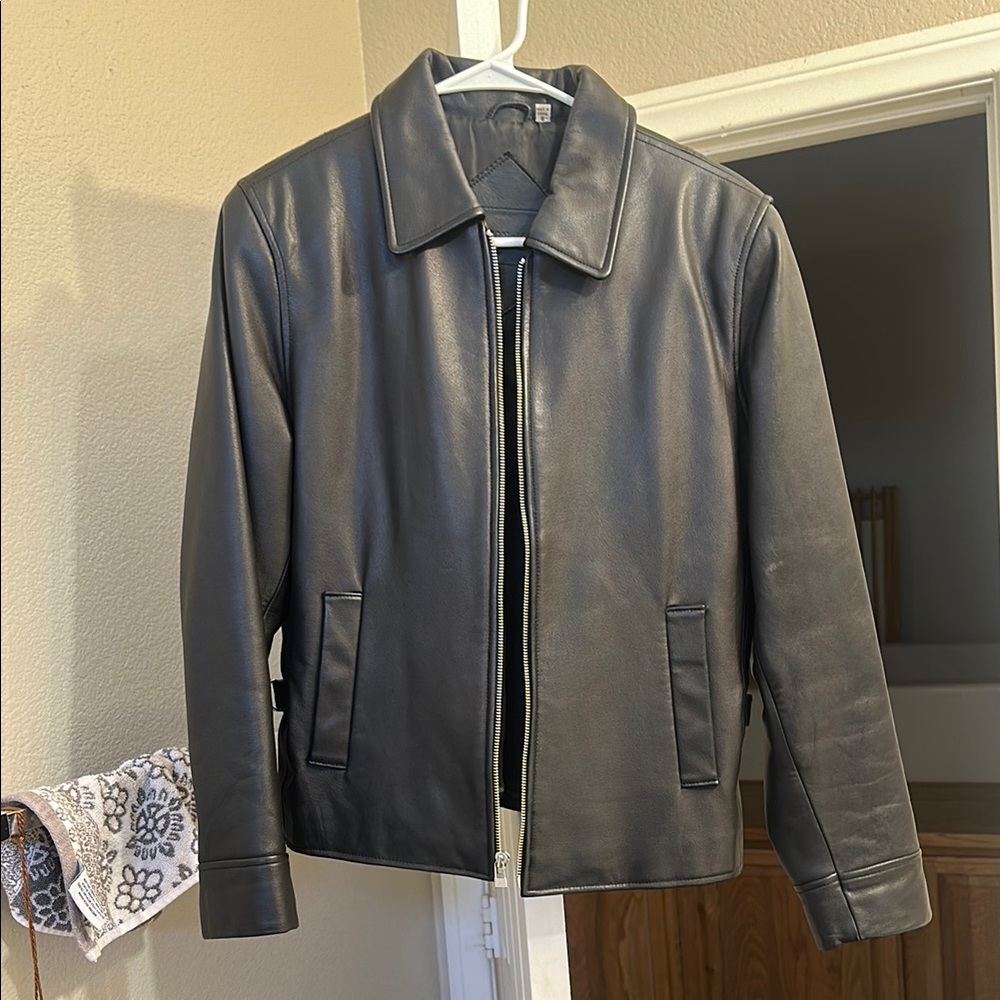 Preston & York Black Leather Jacket